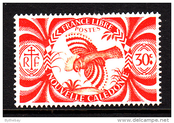 New Caledonia MH Scott #255 30c Kagu (bird) - Ongebruikt