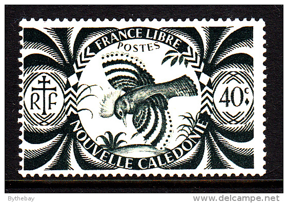 New Caledonia MH Scott #256 40c Kagu (bird) - Nuevos