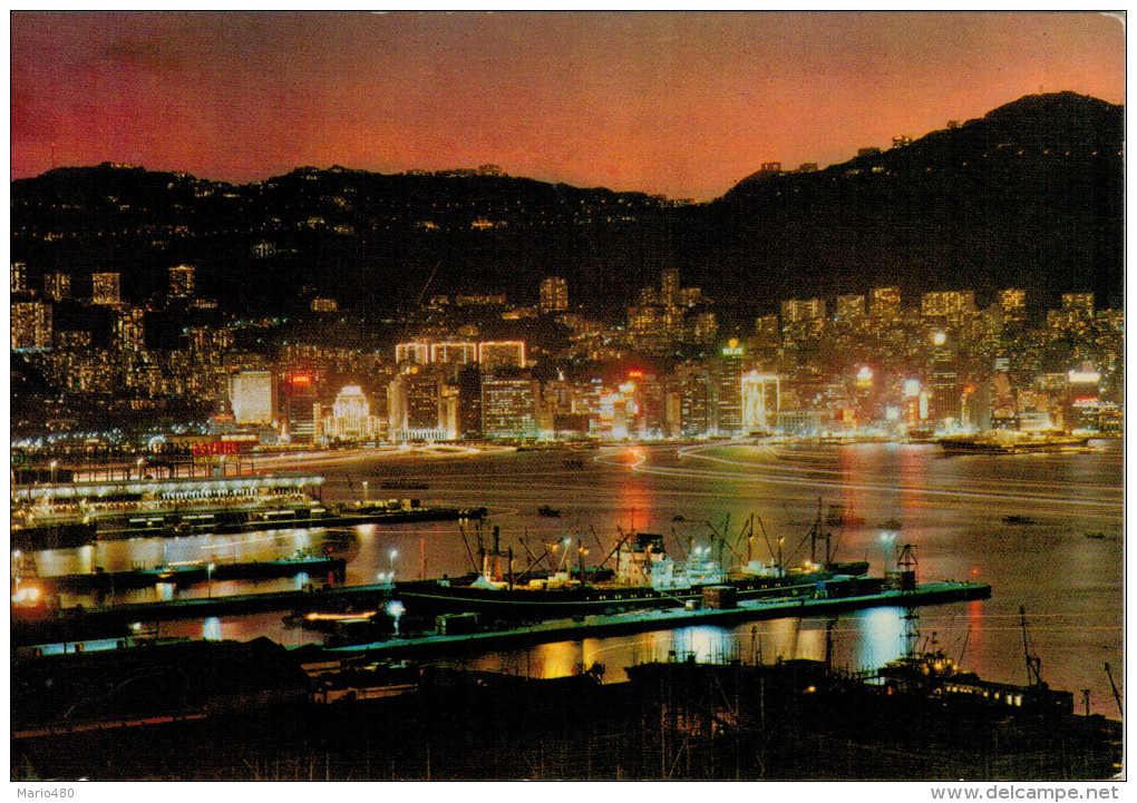 HONG-KONG     NIGHT  SCENE   (NUOVA) - Cina (Hong Kong)