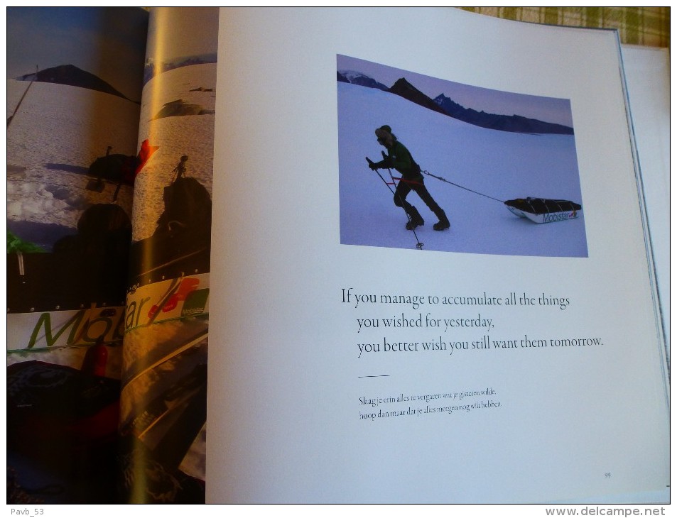 ARCTICA+ANTARCTICA Dixie Dansercoer : PURE POWER   Fotoboek Van Deze Befaamde Poolreiziger - Other & Unclassified