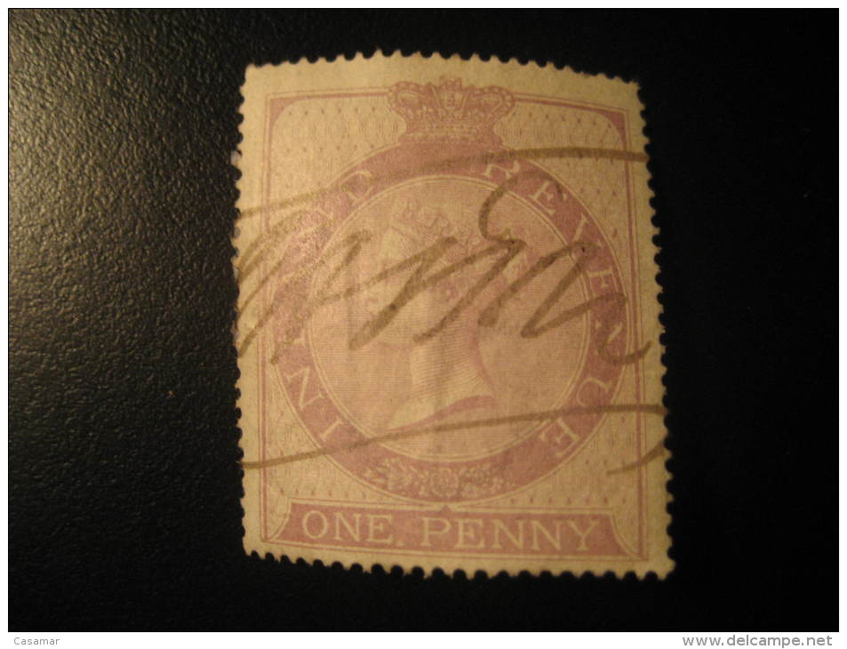 Inland Revenue One Penny Revenue Fiscal Tax Postage Due Official England UK GB - Revenue Stamps