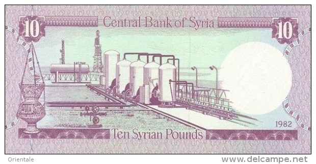 SY P. 101c 10 P 1982 UNC - Syrie