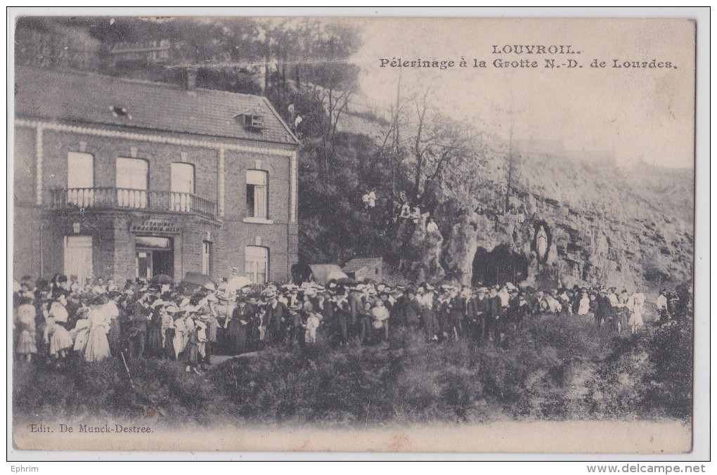 LOUVROIL Nord Pélerinage à La Grotte N.D. De Lourdes - Louvroil