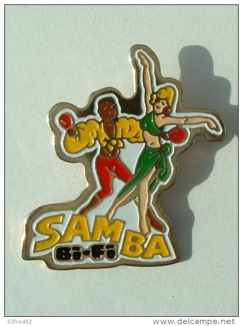 Pin´s SAMBA BI FI - FEMME - Music