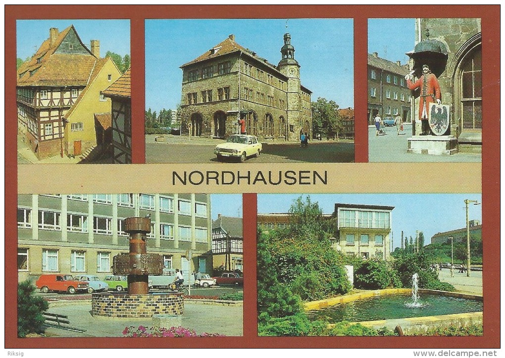 Nordhausen Views.  Germany.  # 04792 - Nordhausen