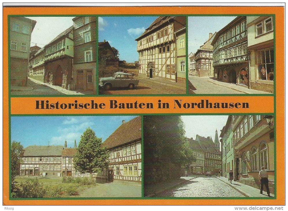 Nordhausen  Historiche Bauten   Germany.  # 04901 - Nordhausen