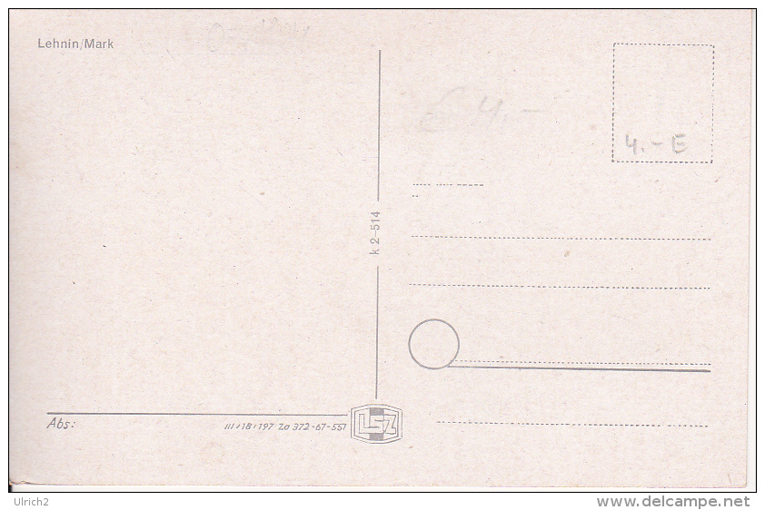 AK Lehnin - Mark (21900) - Lehnin