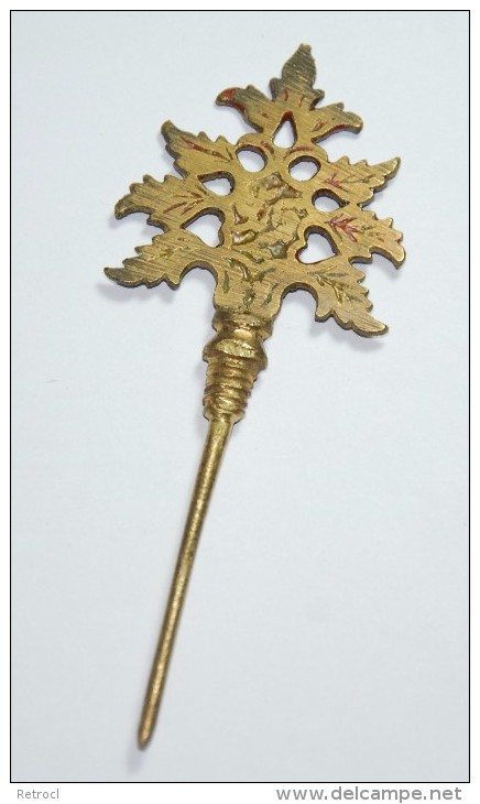 Vintage Perfume Stopper Filigree Brass Tree Of Life Design 8,5 Cm Tall - Toebehoren