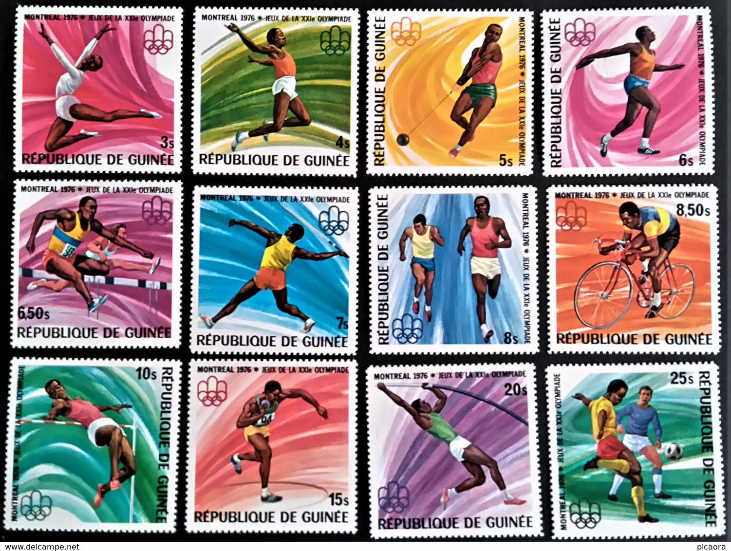 GUINEA  GUINEE  MONTREAL 1976 OLYMPIC SPORTS MNH NEW** - Ete 1976: Montréal