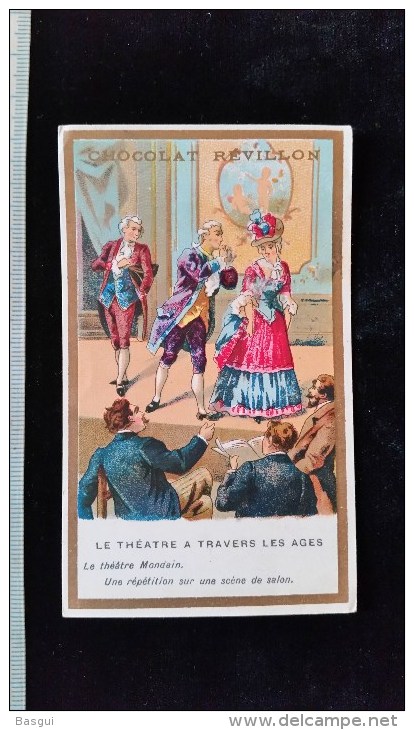 Chromo Illustré Chocolat Revillon , Theatre - Revillon