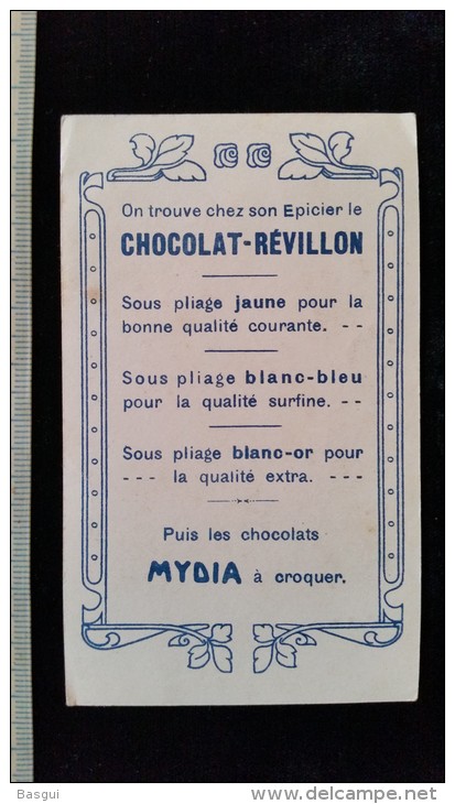 Chromo Illustré Chocolat Revillon , Theatre - Revillon