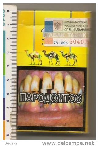 An Empty Box Of Camel Cigarettes - St. Petersburg - 2013 - Contenitori Di Tabacco (vuoti)