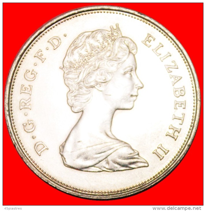 * CROWN LADY DIANA: GREAT BRITAIN  25 NEW PENCE 1981 UNC! ELIZABETH II (1953-2022)  LOW START! NO RESERVE! - Maundy Sets & Gedenkmünzen