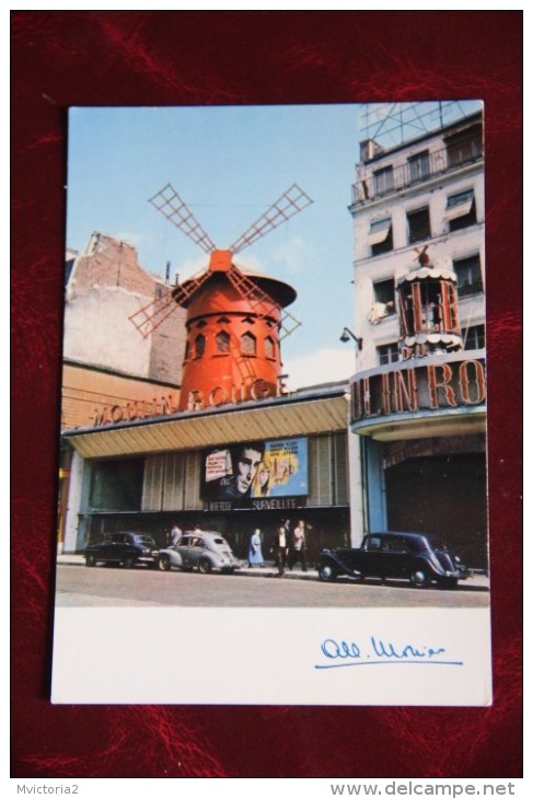 Albert MONIER - Photographe - PARIS,  "LE MOULIN ROUGE ". - Monier