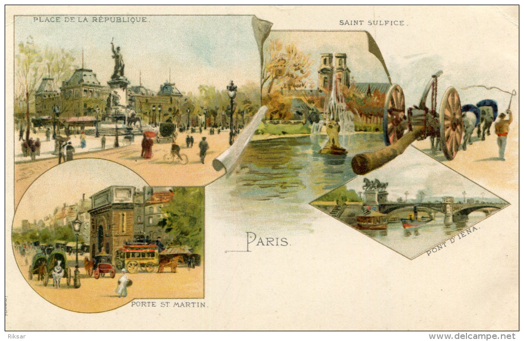 PARIS(GRUSS) - Souvenir De...