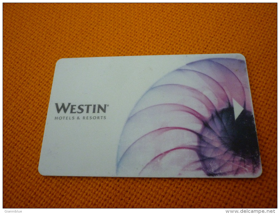 Greece Westin Hotel Room Chip Key Card - Tarjetas-llave De Hotel