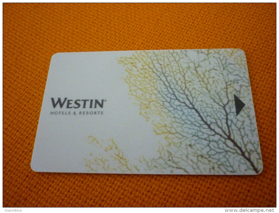 Greece Westin Hotel Room Chip Key Card - Tarjetas-llave De Hotel