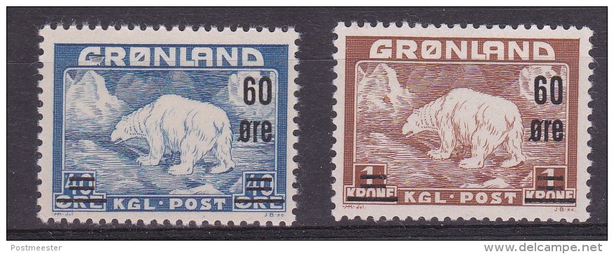 Groenland: Y&T Nrs 28 & 29 MNH - Neufs