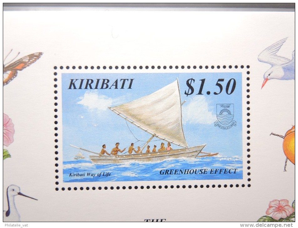 KIRIBATI -  Bloc Luxe Avec Texte Explicatif - Belle Qualité - À Voir -  N° 11606 - Kiribati (1979-...)