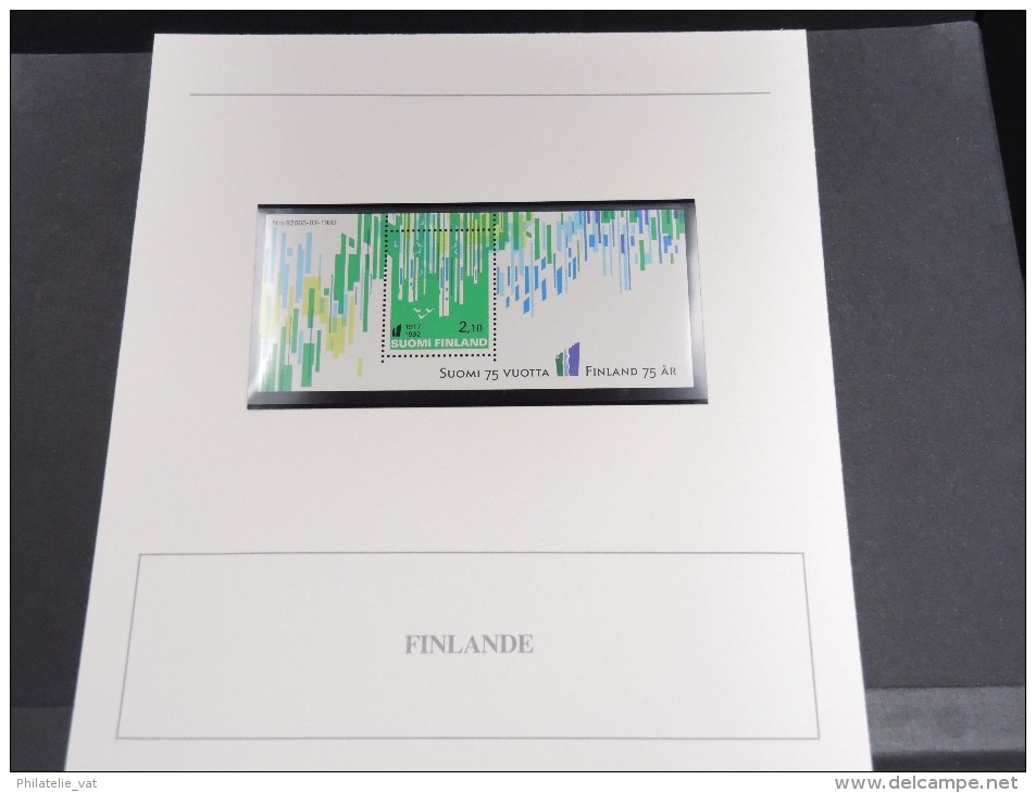FINLANDE -  Bloc Luxe Avec Texte Explicatif - Belle Qualité - À Voir -  N° 11610 - Blocks & Sheetlets