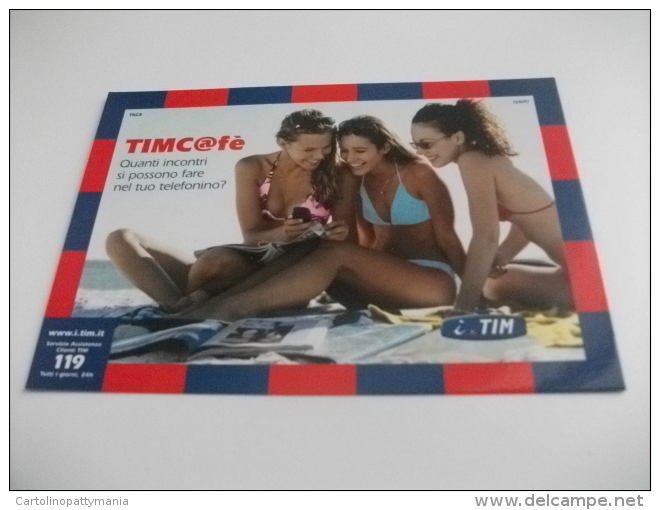 PIN UP TIMCAFE' SPIAGGIA PROMOCARD N° 3897 - Pin-Ups