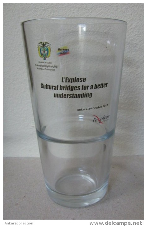 AC - EMBASSY OF COLOMBIA CULTURAL BRIDGES FOR A BETTER UNDERSTANDING ANKARA 2012 - Verres