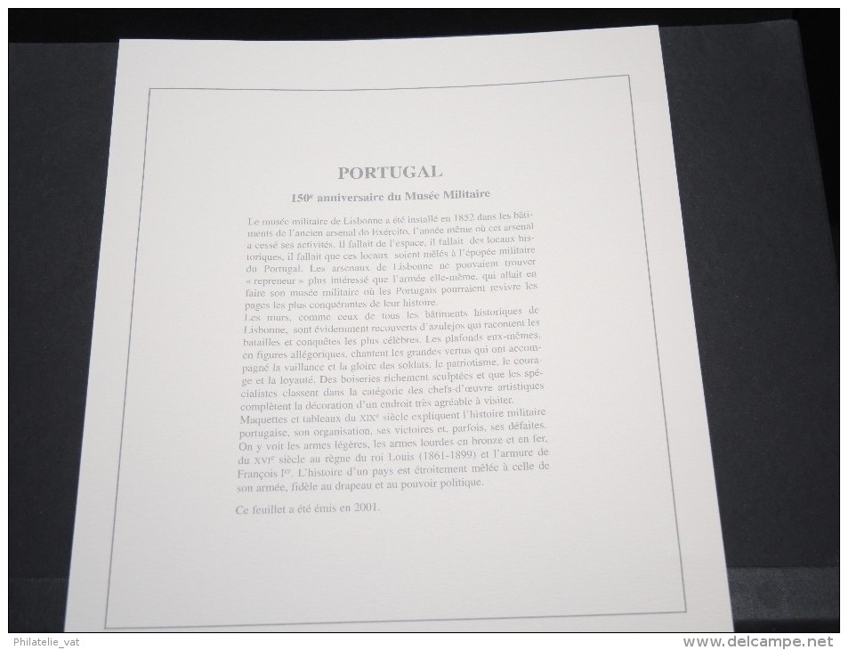 PORTUGAL - Bloc Luxe Avec Texte Explicatif - Belle Qualité - À Voir -  N° 11630 - Blocs-feuillets