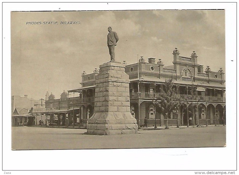 AFD.0148/ Bulawayo - Rhodes Statue - Zimbabwe