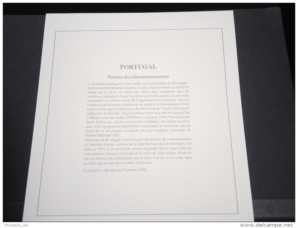 PORTUGAL - Bloc Luxe Avec Texte Explicatif - Belle Qualité - À Voir -  N° 11632 - Blocs-feuillets