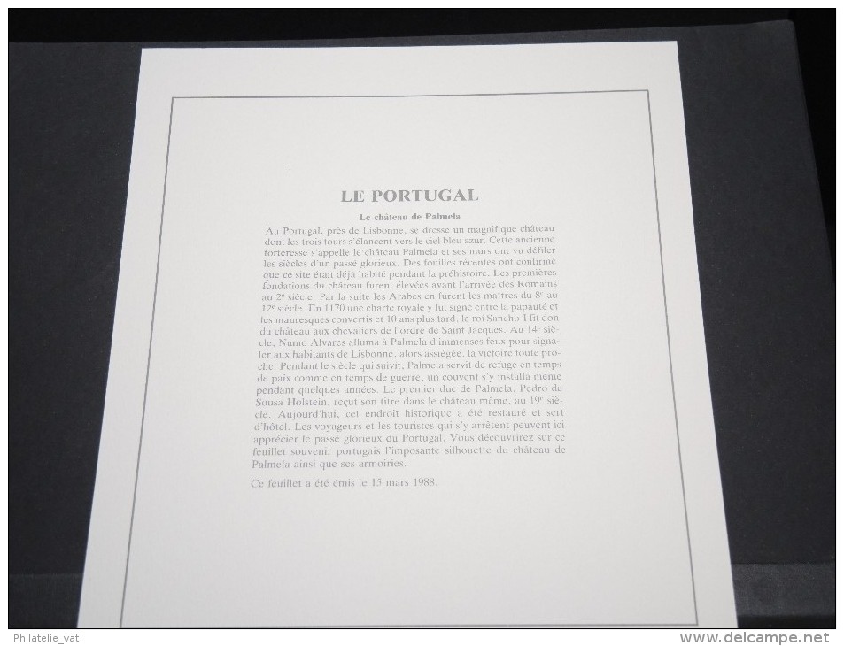 PORTUGAL - Bloc Luxe Avec Texte Explicatif - Belle Qualité - À Voir -  N° 11635 - Blocks & Kleinbögen