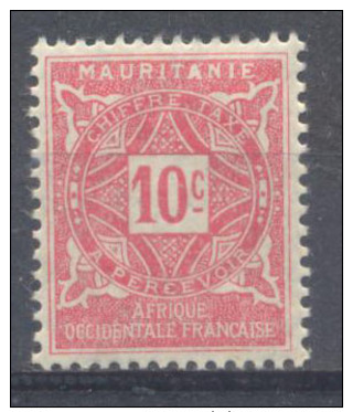 Mauritanie Timbres-taxe YT N°18 Neuf ** - Neufs