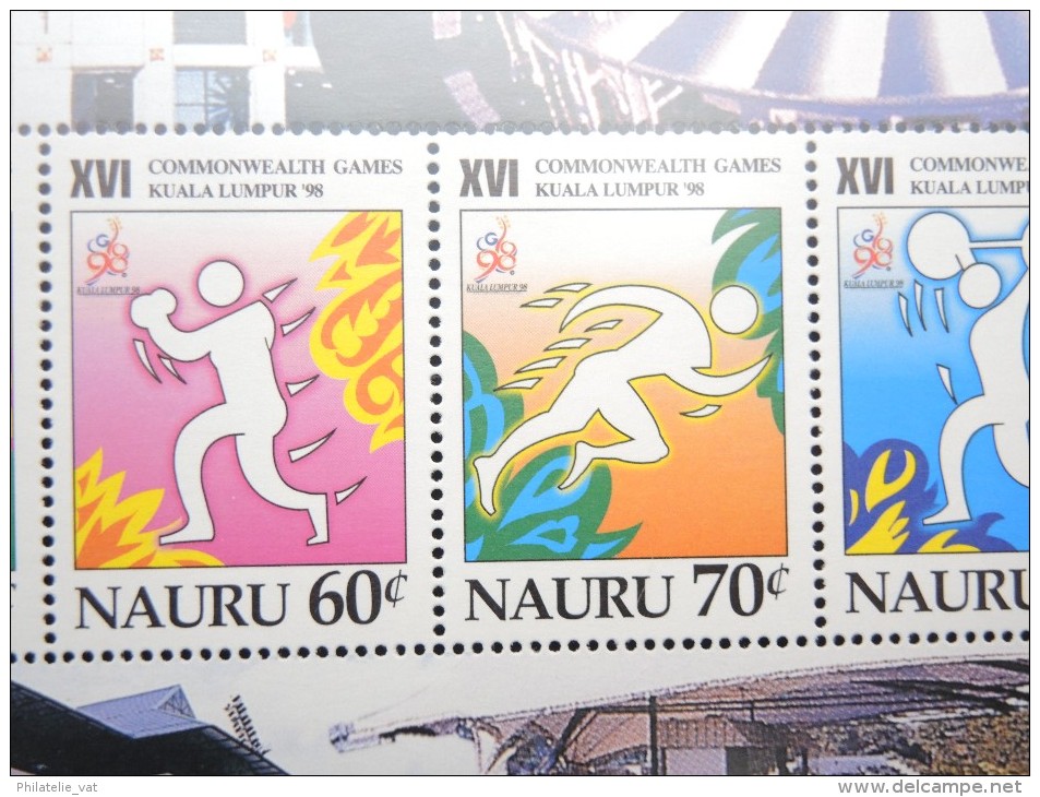 NAURU - Bloc Luxe Avec Texte Explicatif - Belle Qualité - À Voir -  N° 11672 - Nauru