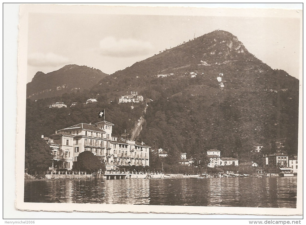 Suisse - Tessin Lugano Cassarate Strand Hotel Seegarten - Lugano