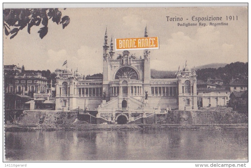 TORINO ESPOSIZIONE 1911 PADIGLIONE REP ARGENTINA - Expositions