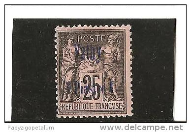 TIMBRES DE FRANCE DE 1876  -  1900   Surchargés  N°  7* Charnières - Used Stamps