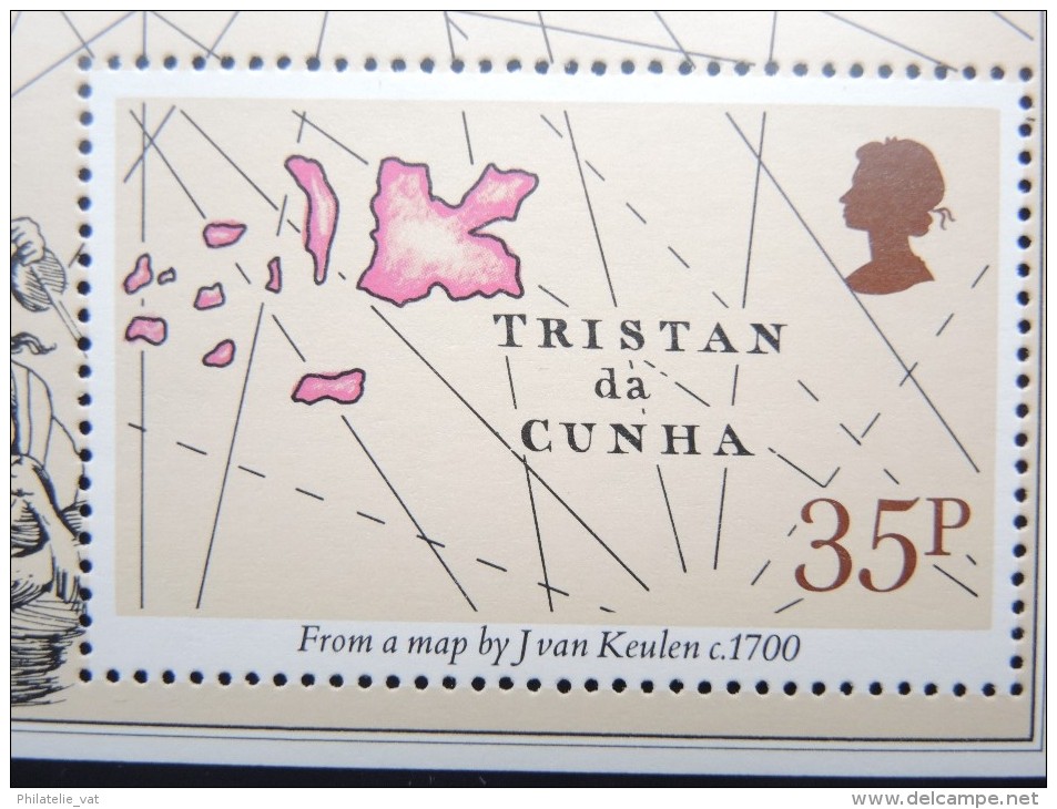 TRISTAN DA CUNHA - Bloc Luxe Avec Texte Explicatif - Belle Qualité - À Voir -  N° 11684 - Tristan Da Cunha