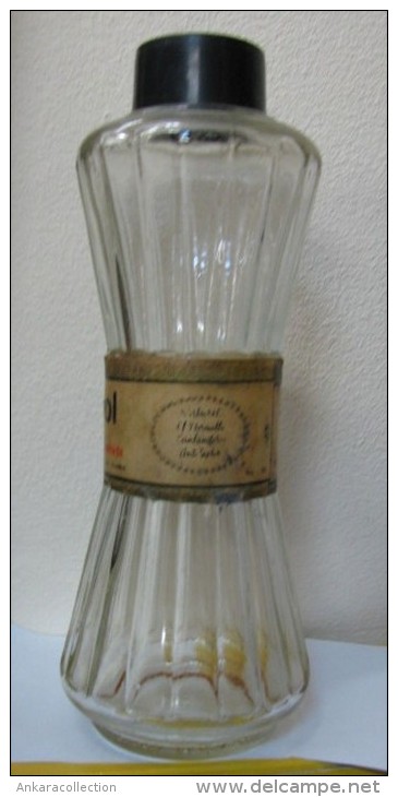 AC - SEMBOL LEMON FLOWER PARFUME COLOGNE EMPTY VINTAGE BOTTLE FROM TURKEY - Zonder Classificatie