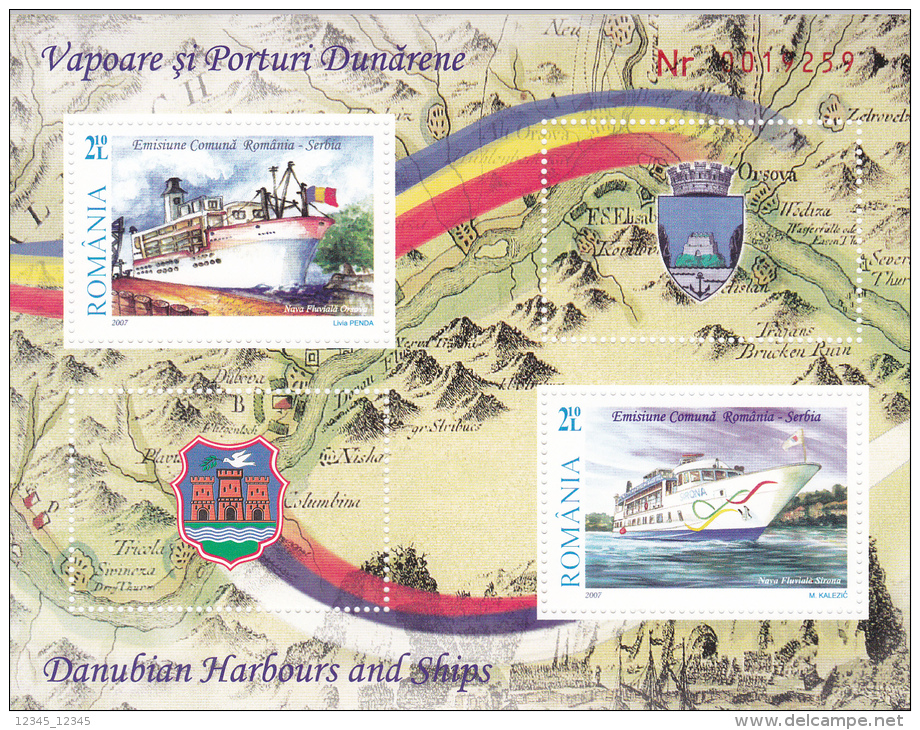 Roemenie 2007 Postfris MNH Ships - Neufs