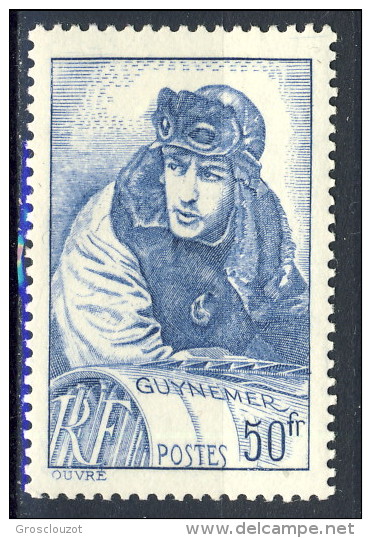 Francia 1940 N. 461 F. 50 Azzurro MNH GO Catalogo € 16,50 - Nuovi