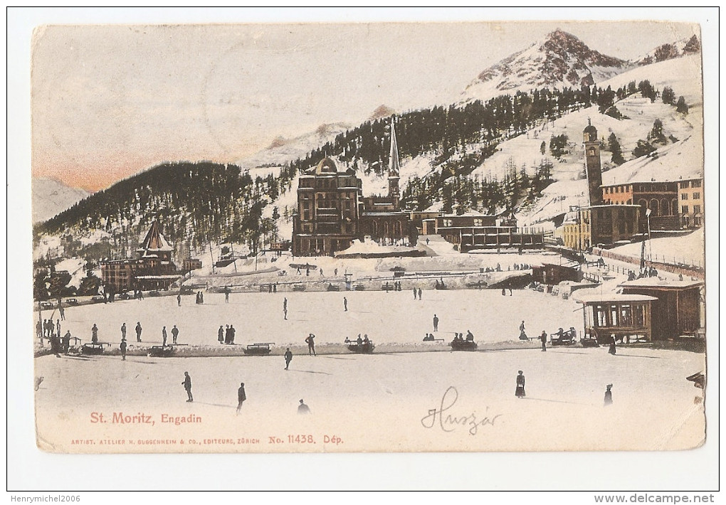 Suisse - Grisons - St Saint Moritz , Engadin - St. Moritz