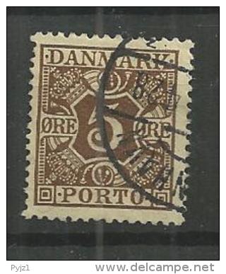 1921 USED Danmark,  Porto - Portomarken