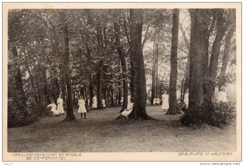 OSNABRÜCK - Ursulinen-Pensionat - Spielplatz Im Waldchen - Osnabrueck