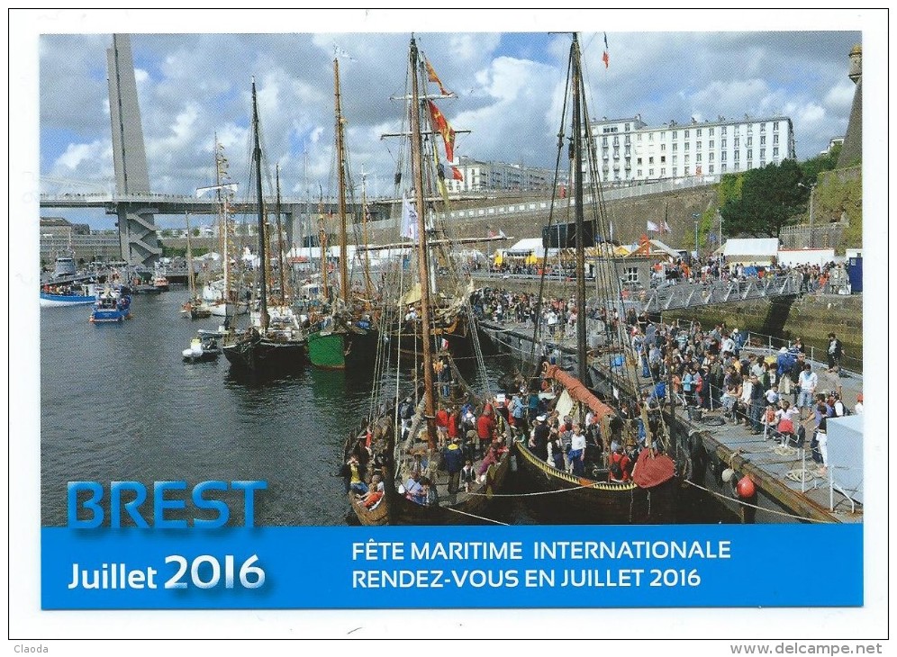 B  - 9 - Fêtes Maritimes Internationales BREST 13  19 Juillet 2016 - Voiliers