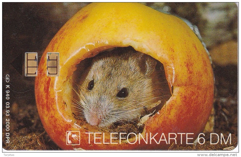 K 940 TARJETA DE ALEMANIA DE UN RATON TIRADA 2000 (NUEVA-MINT) MOUSE - K-Reeksen : Reeks Klanten