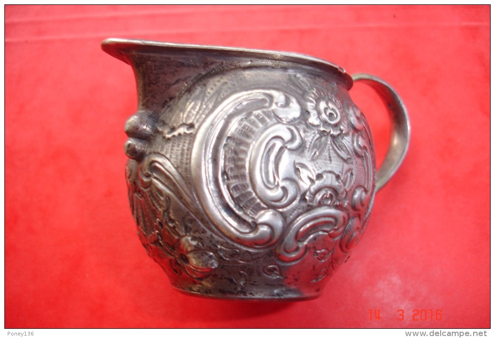 Pot à Lait Argent 800 H:5,45 Cms .années 30 - Silverware