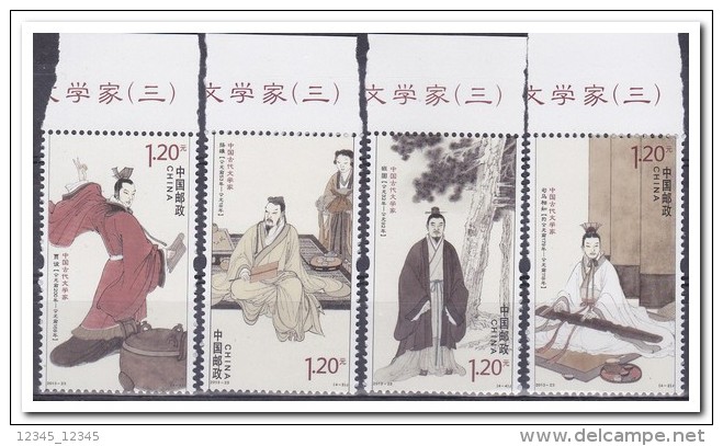 China 2013 Postfris MNH Old Writers - Ongebruikt