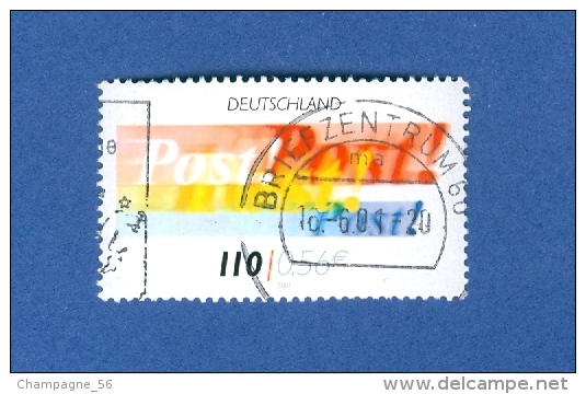 2001 N°  2011  DU COURRIER  16.6.01  OBLITÉRÉ YVERT 1.00 € - Gebraucht