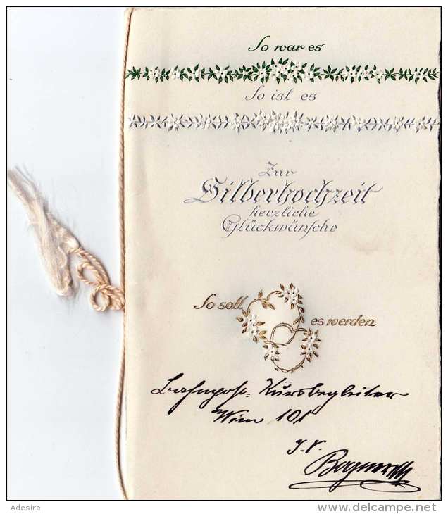 SCHWEIZ 1931 - 2 Fach Frankierung Auf Brief Mit Billett Zur Silberhochzeit - Briefe U. Dokumente