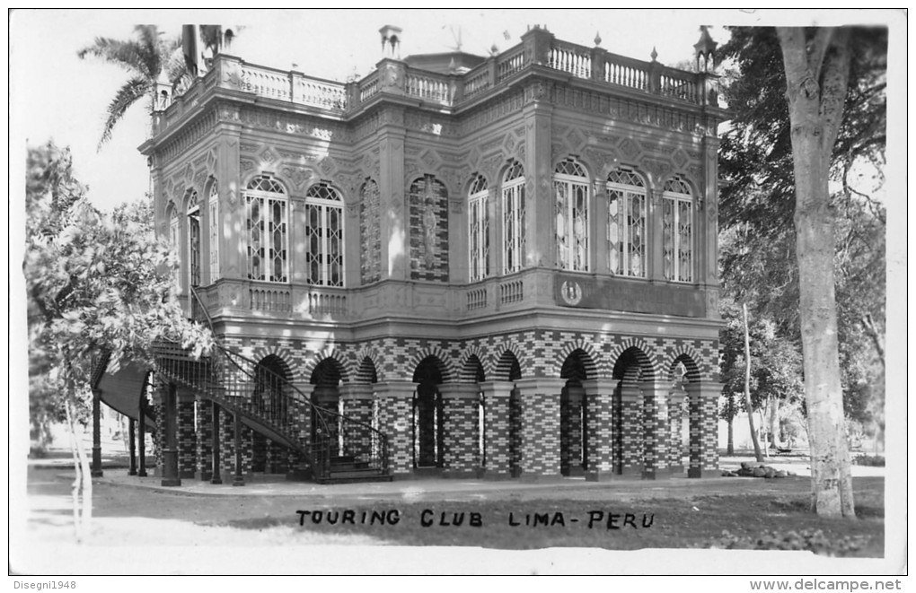 05003 "PERU' - LIMA - TOURING CLUB" CART. POST. ORIG. NON SPEDITA - Perù