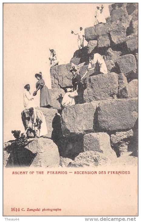 ¤¤  -  1614 C  -   EGYPTE   -  Ascent Of The Pyramids  -  Ascension Des Pyramides  -  Zangaki Photographe  -  ¤¤ - Other & Unclassified